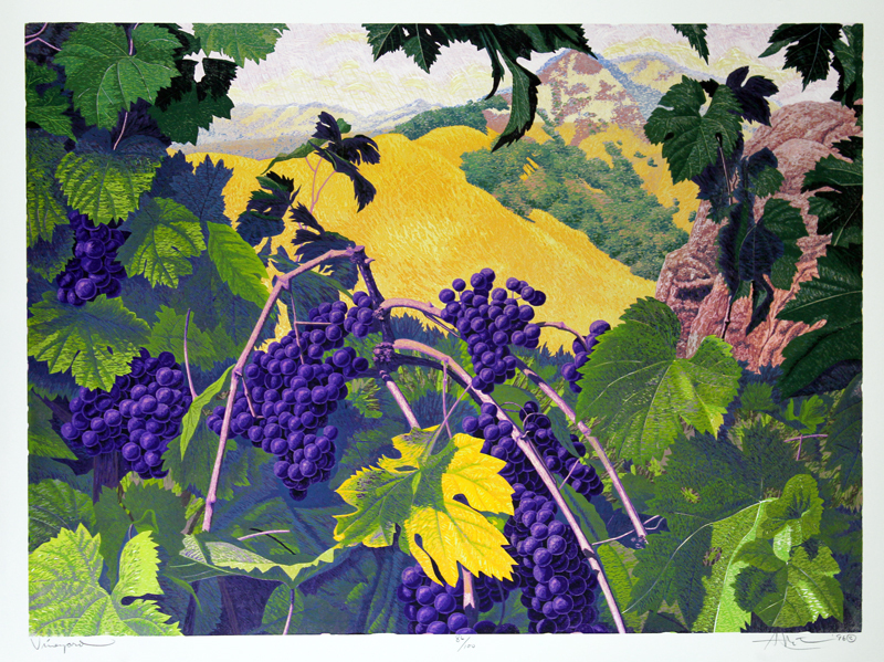 Vineyard by Gordon Louis Mortensen