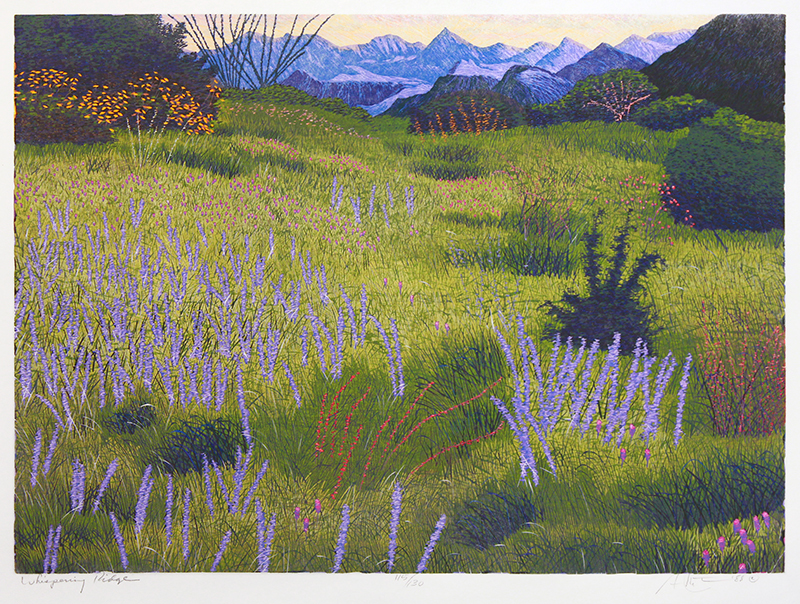 Whispering Ridge by Gordon Louis Mortensen Annex Galleries Fine Prints