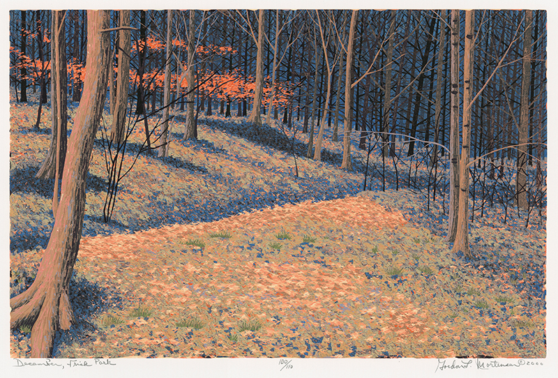 December, Frick Park by Gordon Louis Mortensen