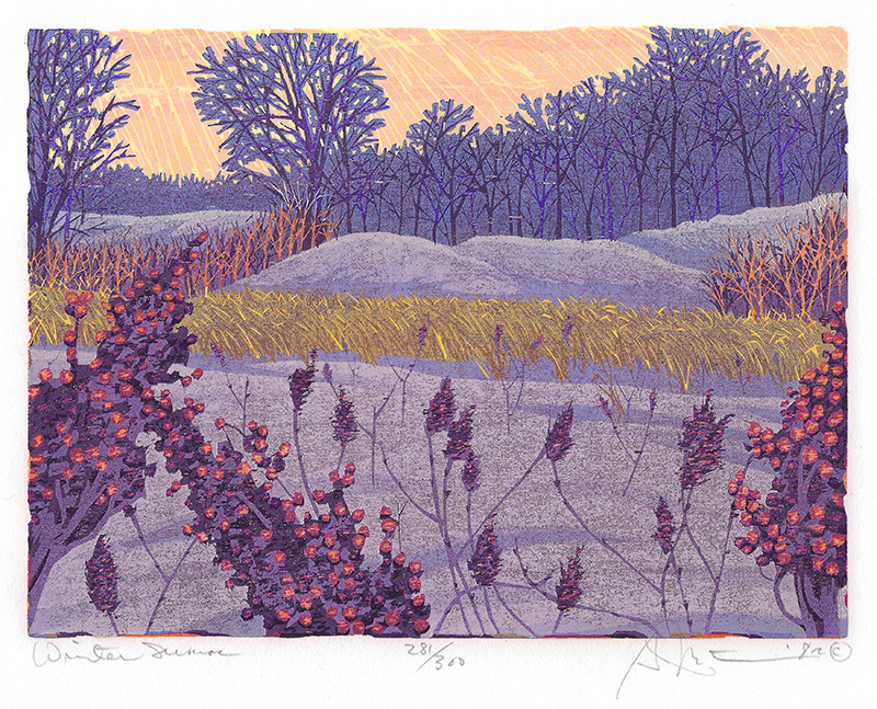 Winter Sumac by Gordon Louis Mortensen