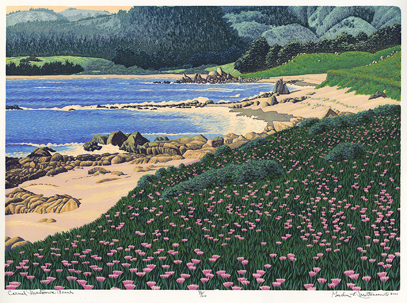 Carmel Meadows Beach by Gordon Louis Mortensen