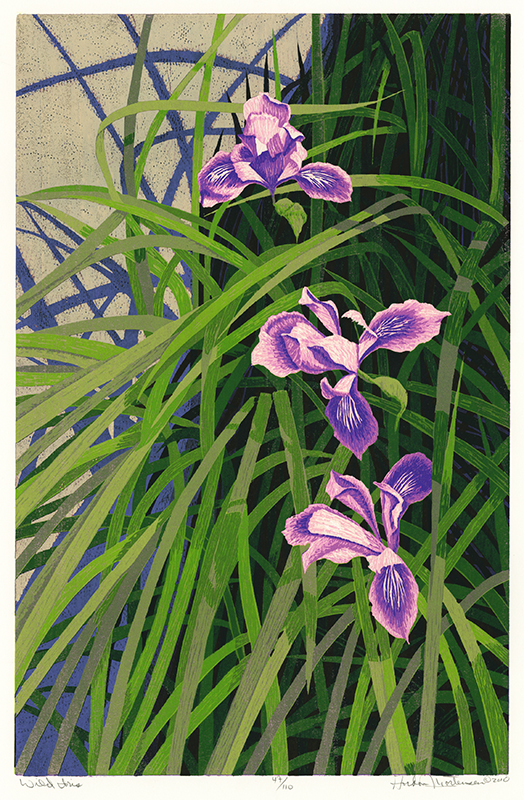 Wild Iris by Gordon Louis Mortensen