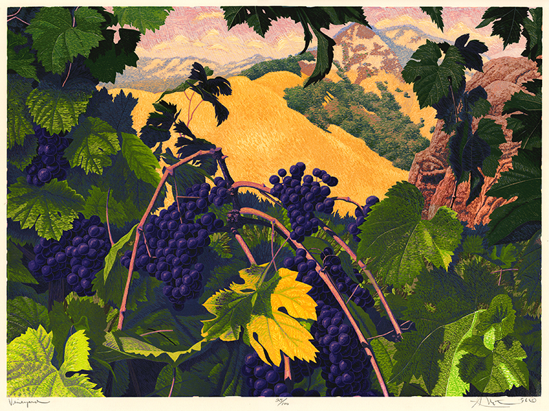 Vineyard by Gordon Louis Mortensen