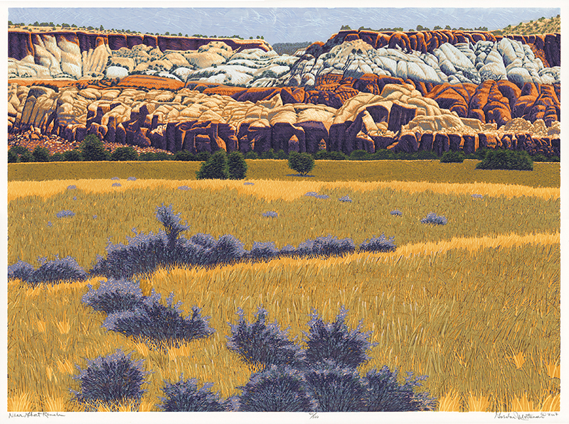 Near Ghost Ranch by Gordon Louis Mortensen