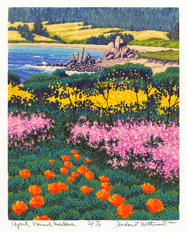 April, Carmel Meadows by Gordon Louis Mortensen