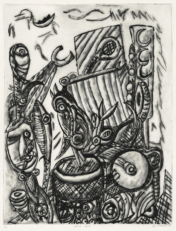Drum Beat by George Shuey