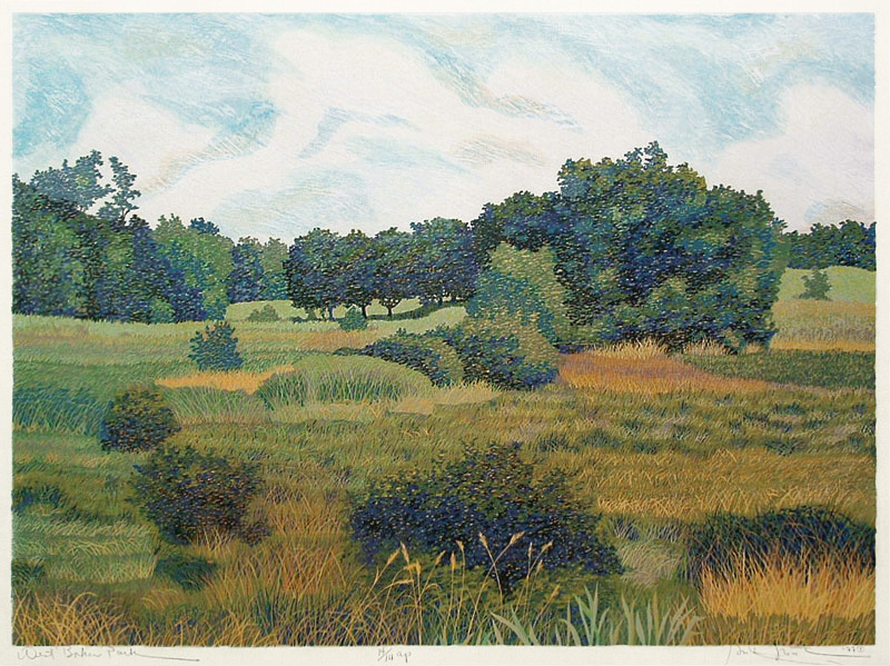 West Baker Park by Gordon Louis Mortensen