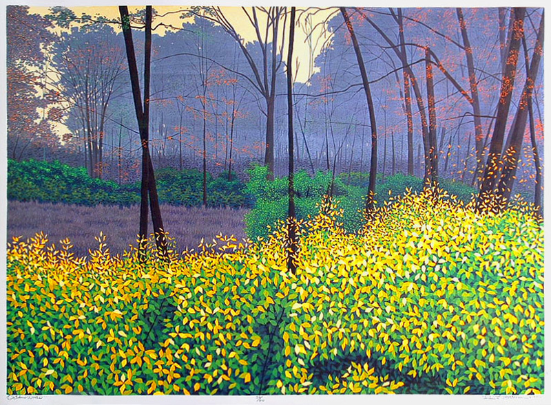 October Woods by Gordon Louis Mortensen