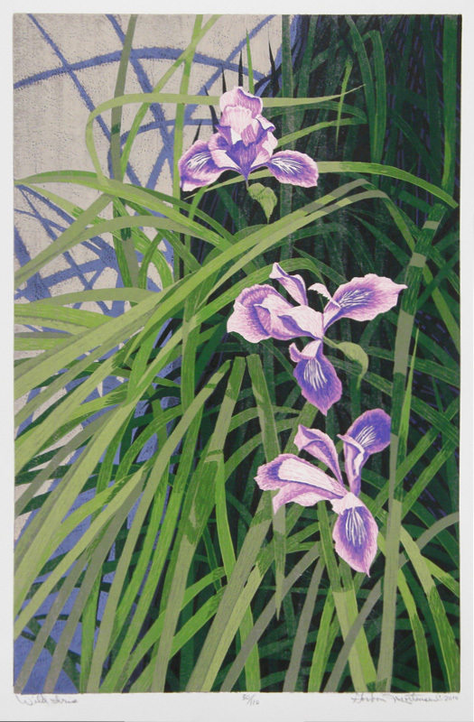 Wild Iris by Gordon Louis Mortensen