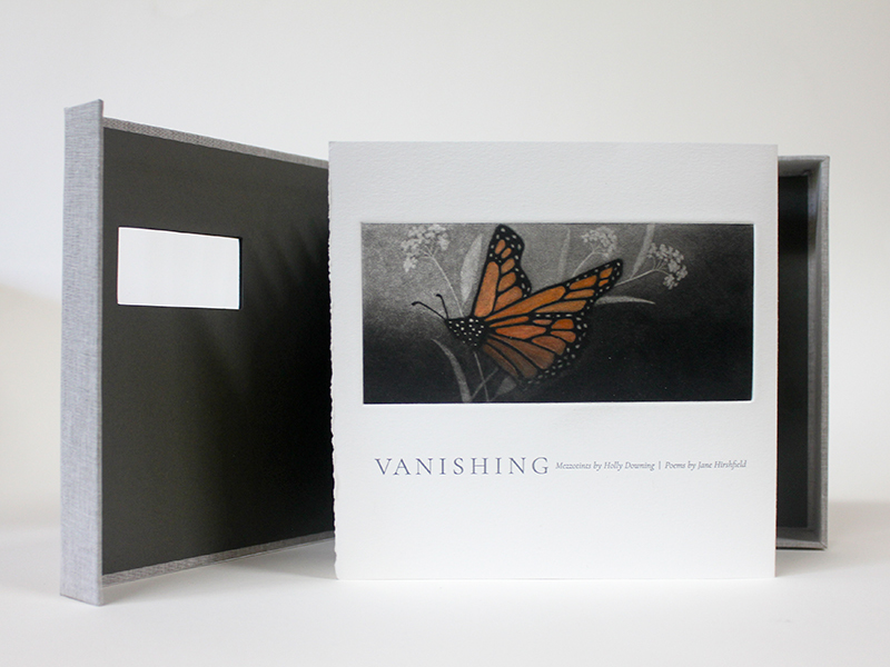 Vanishing - Mezzotints by Holly Downing, Poems by Jane Hirshfield by Holly Downing