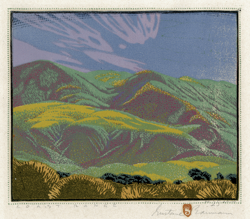 Coast Range by Gustave Baumann