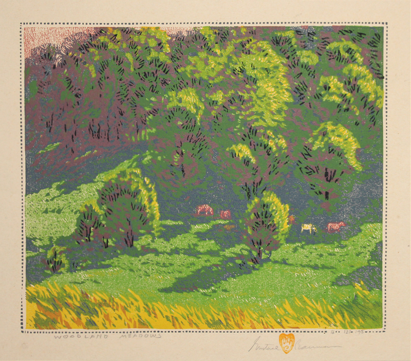 Woodland Meadows by Gustave Baumann