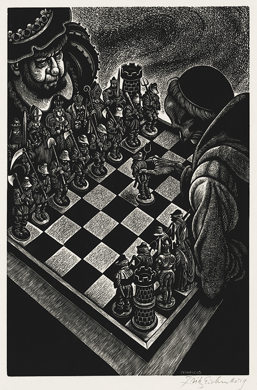 In Praise of Folly (Portfolio of 10 xylographs) by Fritz Eichenberg