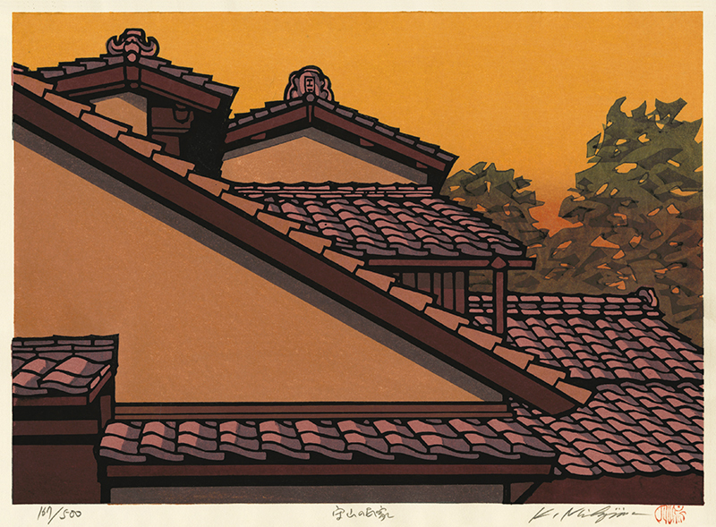 Sunset Rooftops by Katsuyuki Nishijima