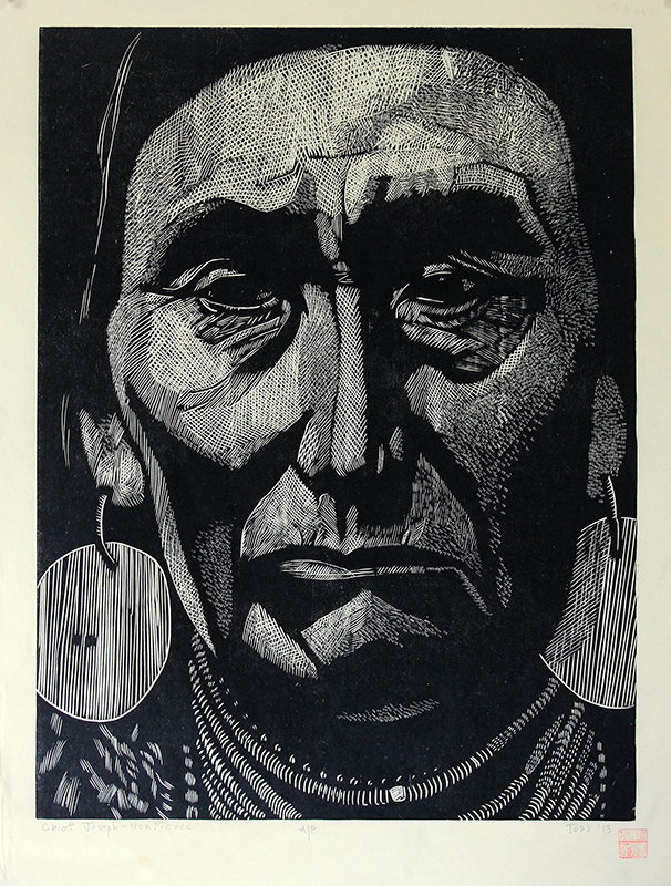 Chief Joseph - Nez Pierce by James Todd