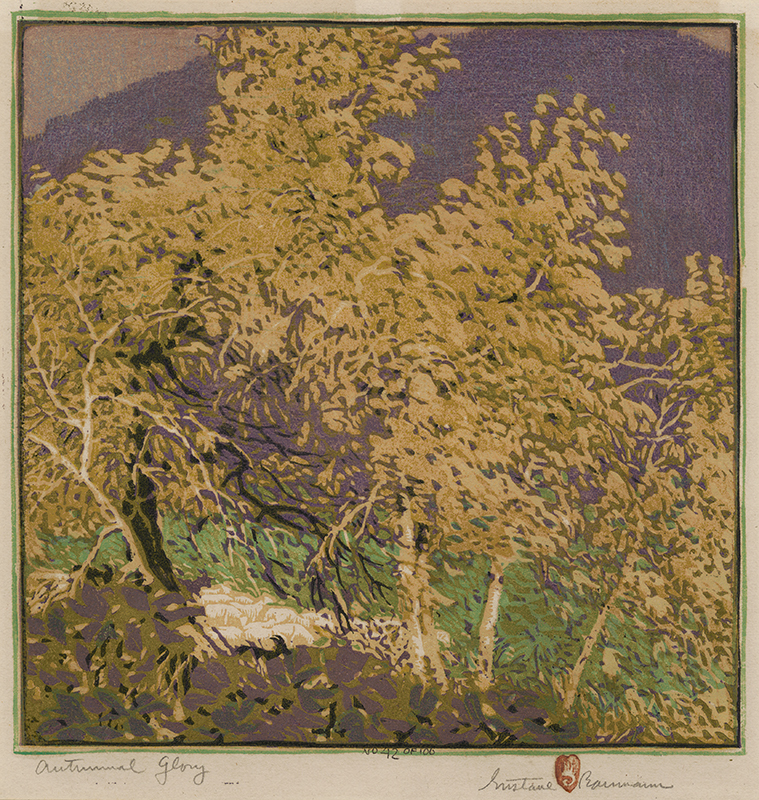 Autumnal Glory by Gustave Baumann