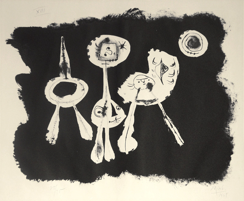 Album 13, plate 13 by Joan Miro