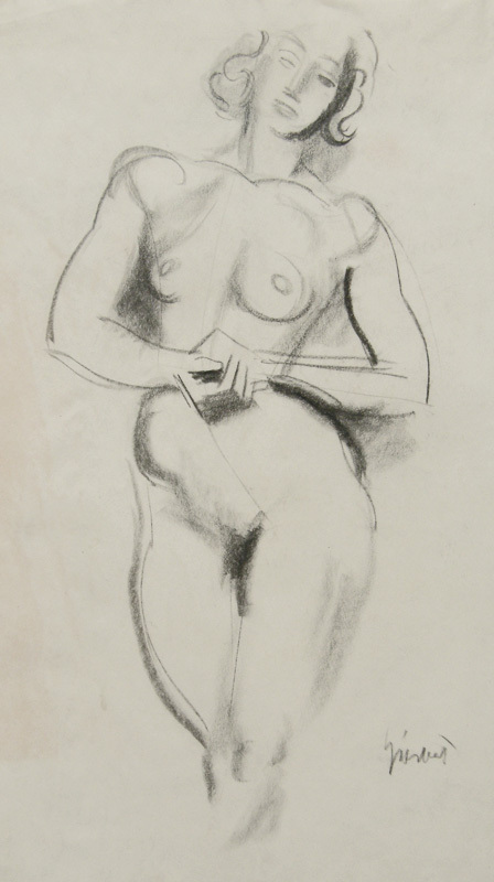 Untitled (nude) by Edmund Giesbert
