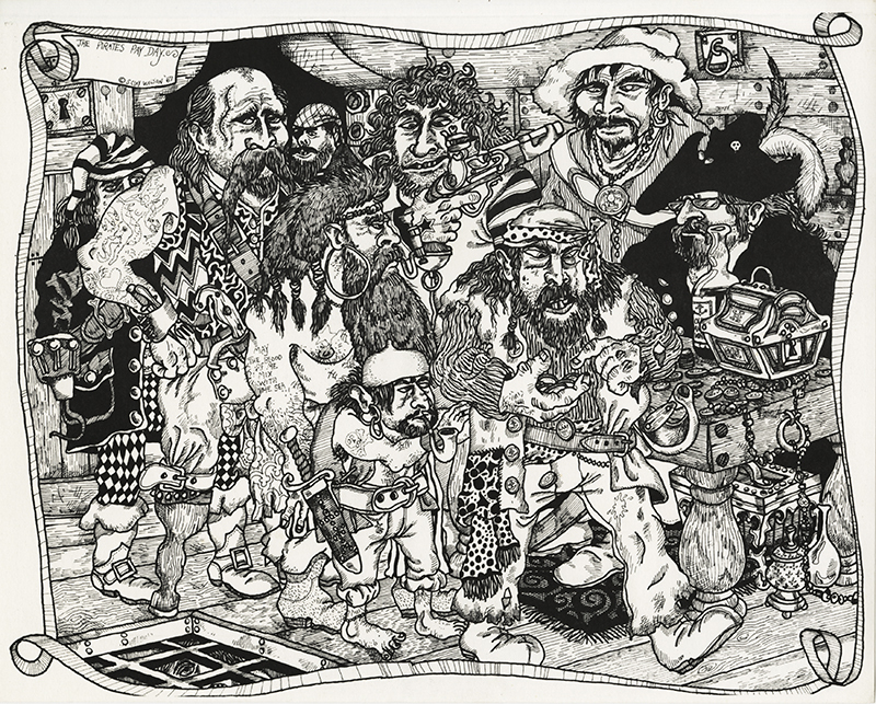 Twenty Drawings  (Deluxe Portfolio) by S. Clay Wilson