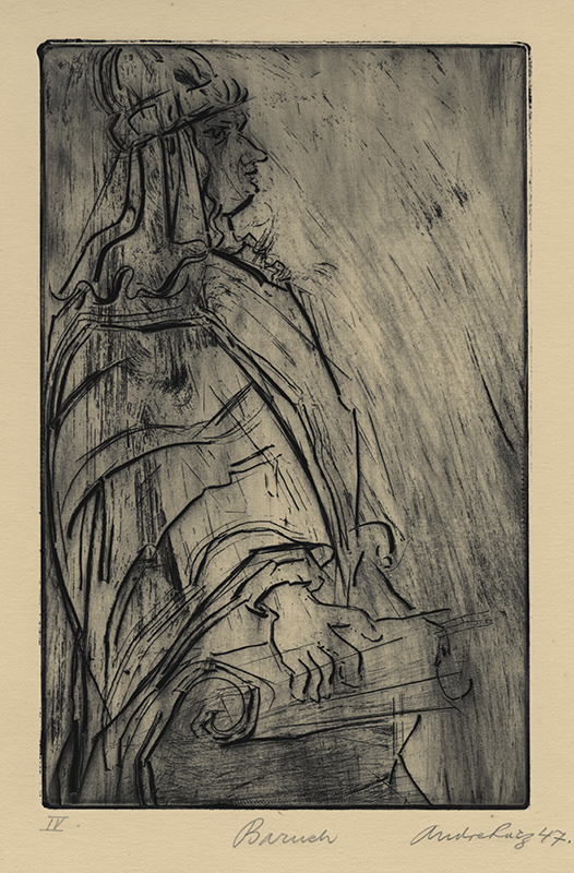 Baruch - from the XII Prophets from Aleijadinho portfolio by Andre Racz