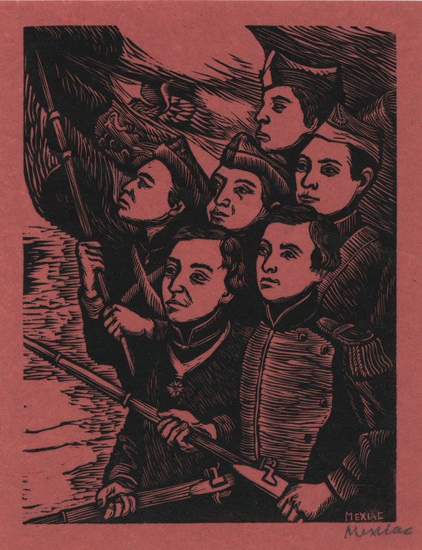 (The Heroes) by Adolfo Mexiac Annex Galleries Fine Prints