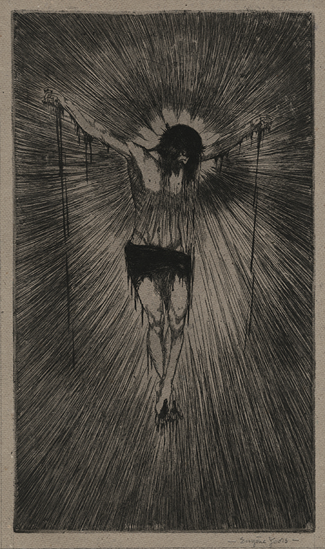 (Crucifixion) by Eugene Joors
