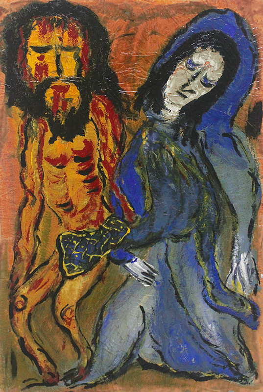 (Jesus Christ and Mary) by Jesus Reyes Ferreira