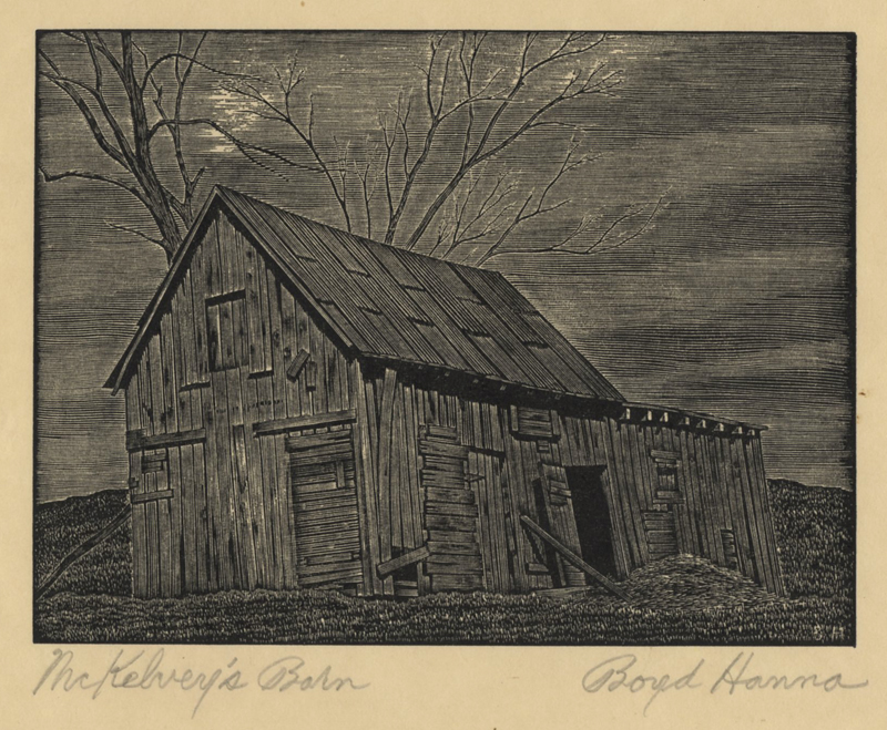 McKelvey’s Barn by Boyd Everett Hanna