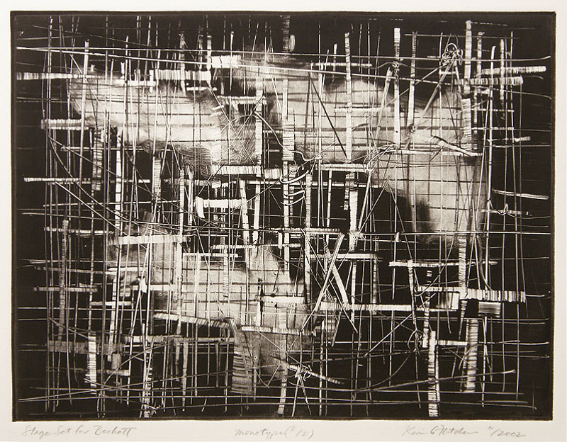 Stage Set for Beckett by Kevin Fletcher