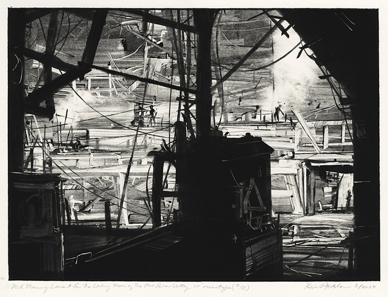 Mid Morning Lament for the Working Man of the Ohio River Valley by Kevin Fletcher