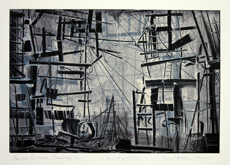 Perilous Constructs, Backstage View by Kevin Fletcher