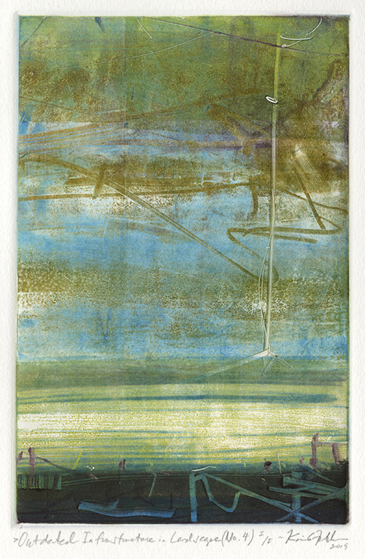 Outdated Infrastructure in Landscape (No. 4) by Kevin Fletcher