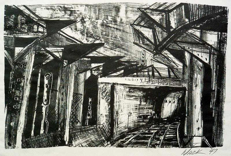 Chicago: The El by Kenneth Nack