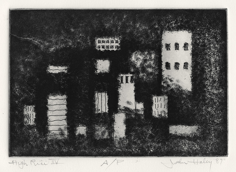 High Rise IV by John Charles Haley