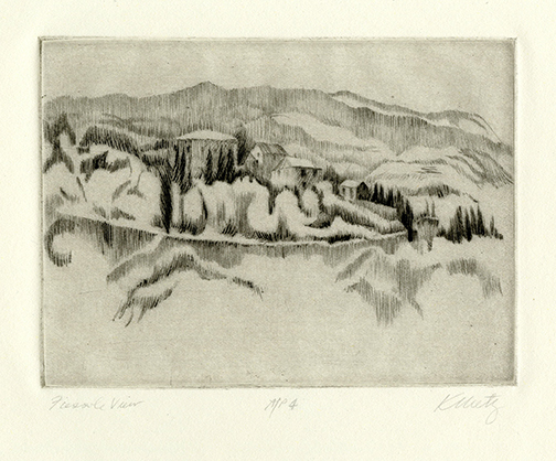 Fiesole view by Kathryn Metz