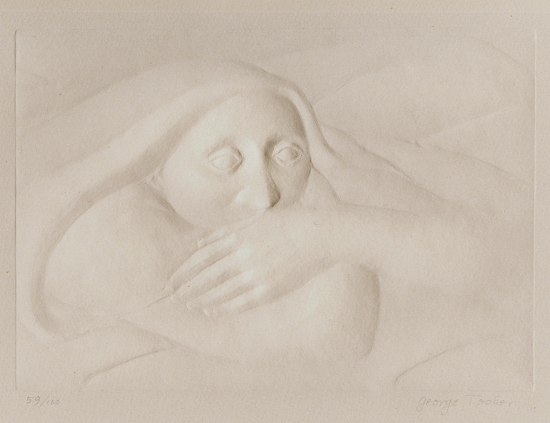 Night (The Dreamer) (also called The Sleeper) by George Tooker