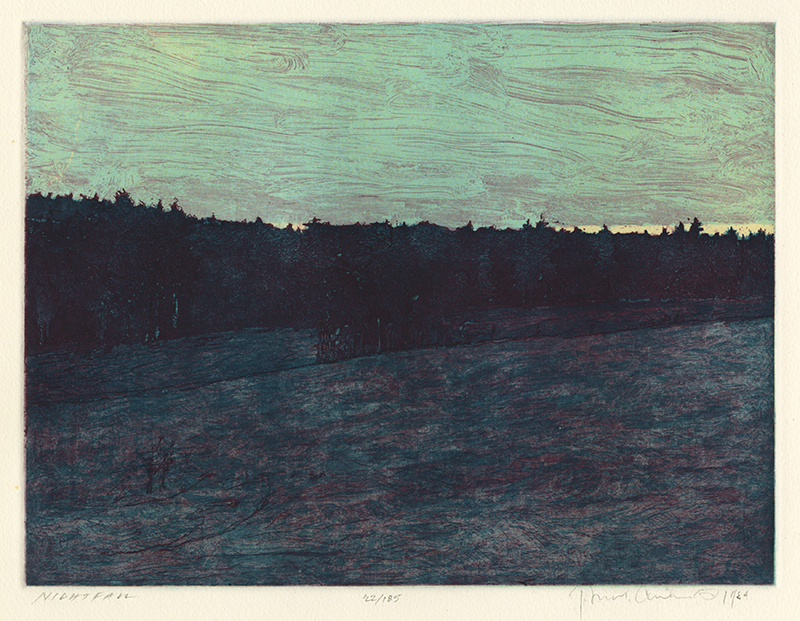 Nightfall by Russell Chatham