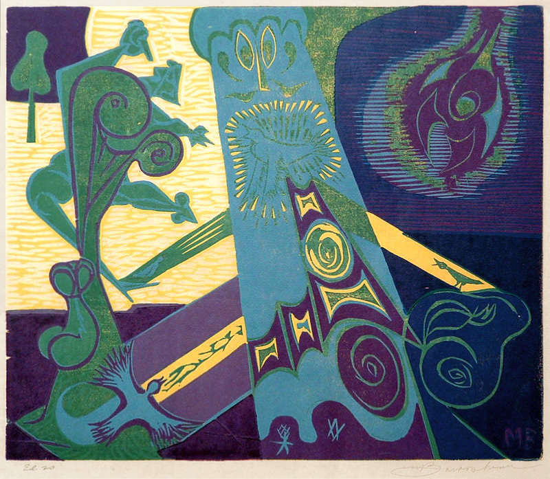 Rites of Spring (Frightened Bird) by Martin Barooshian