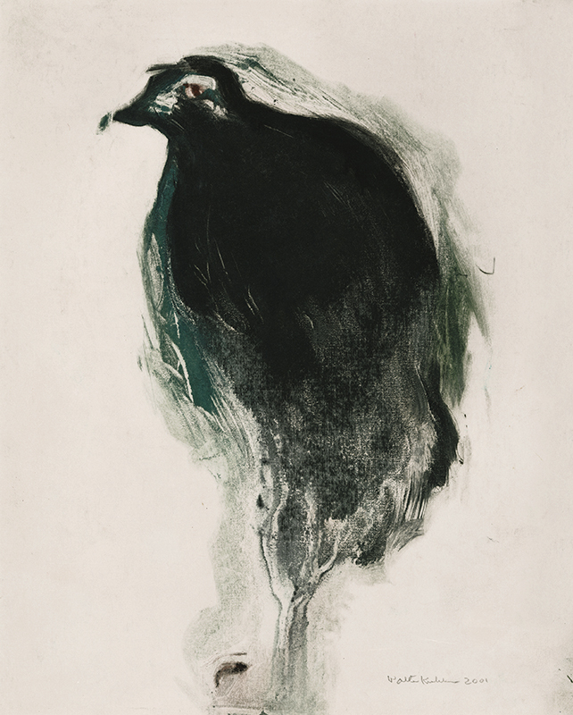 Black Egret by Walter Egel Kuhlman