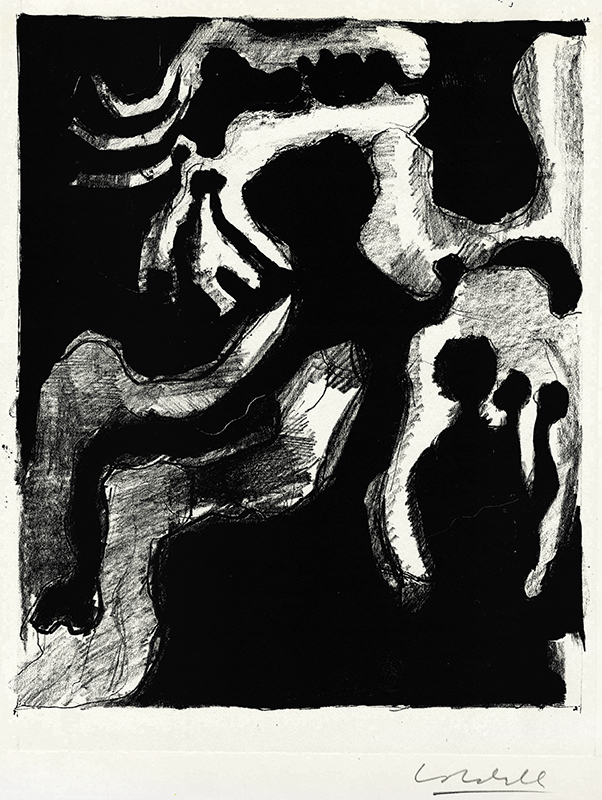 Untitled, from Drawings portfolio by Frank Lobdell