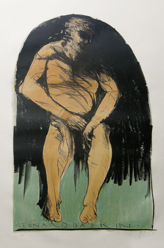 Olympus / The Athlete by Leonard Baskin