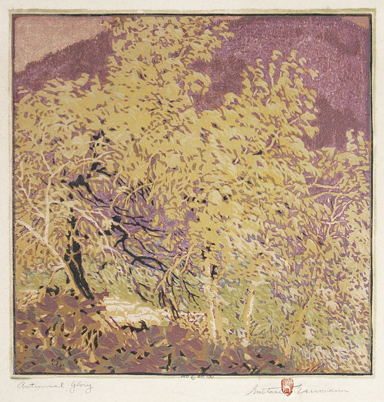 Autumnal Glory by Gustave Baumann