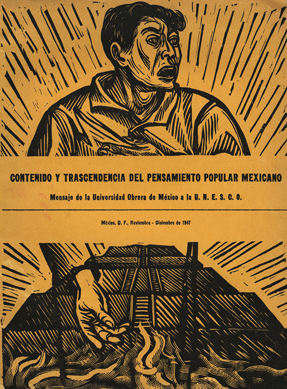 Contenido y Trascendencia del Pensamiento Popular Mexico by Taller de Grafica Popular