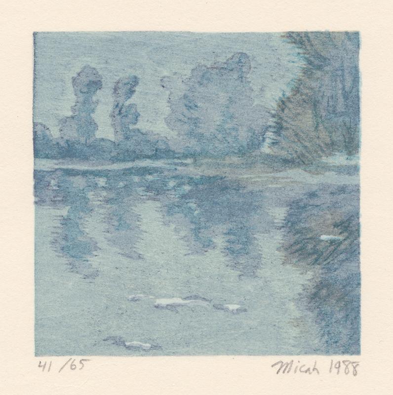 Homage to Monet - Seven Fragments of Compositions by Claude Monet by Micah Schwaberow
