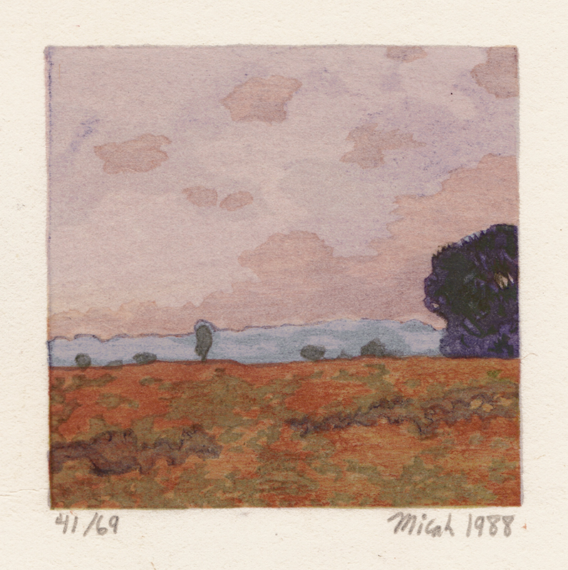 Homage to Monet - Seven Fragments of Compositions by Claude Monet by Micah Schwaberow