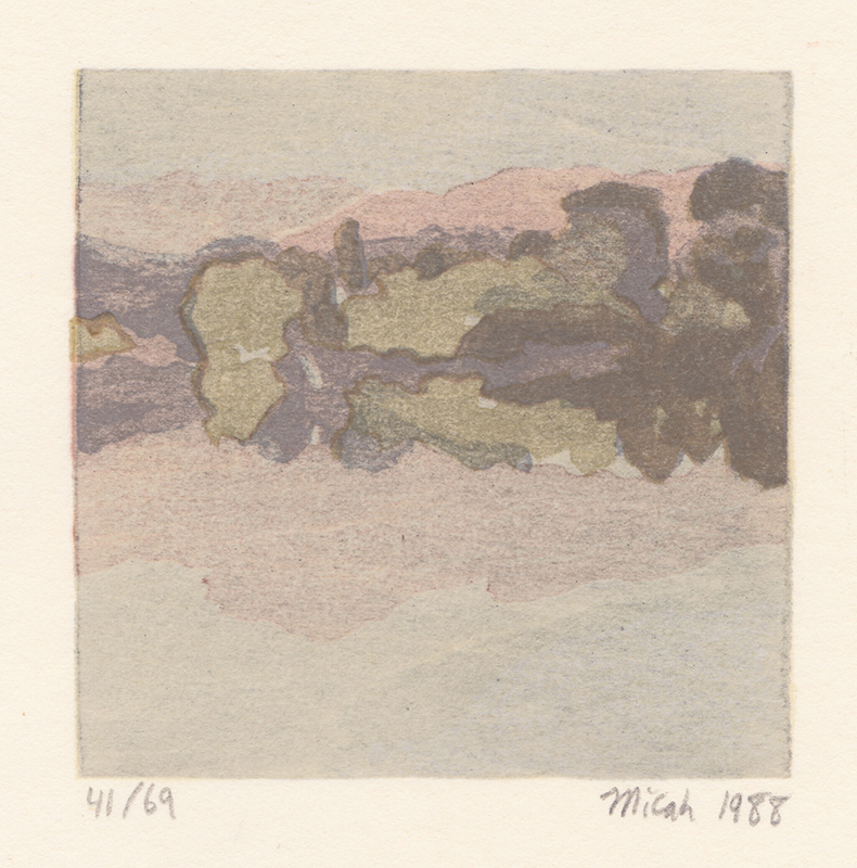 Homage to Monet - Seven Fragments of Compositions by Claude Monet by Micah Schwaberow