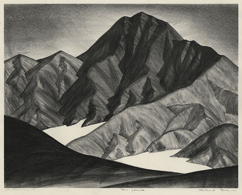 San Jacinto by Richard Day Annex Galleries Fine Prints