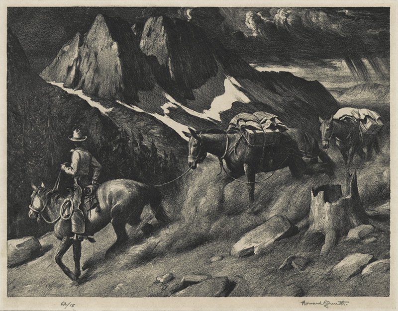 Mt. Kearsarge (a.k.a. The Pass) by Howard Everett Smith