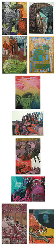 Death In Venice  (Portfolio) by Warrington Colescott