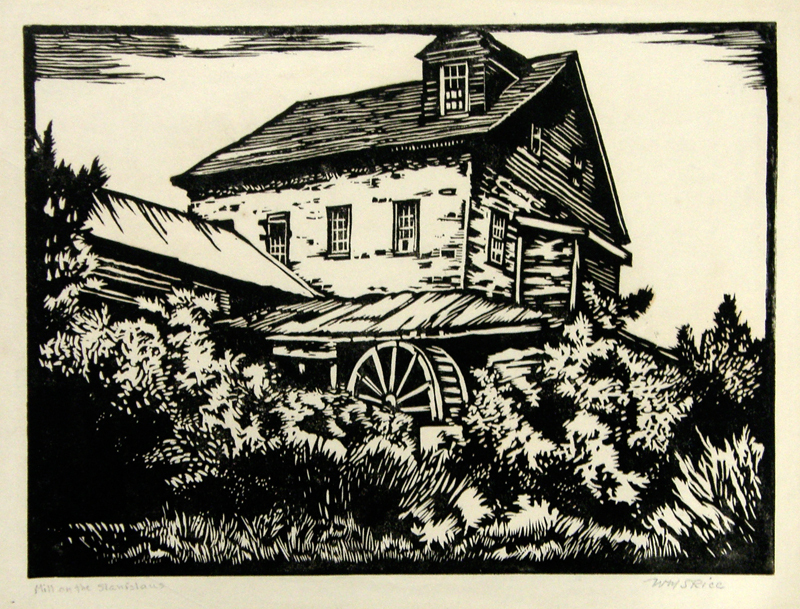 Mill on the Stanislaus by William Seltzer Rice